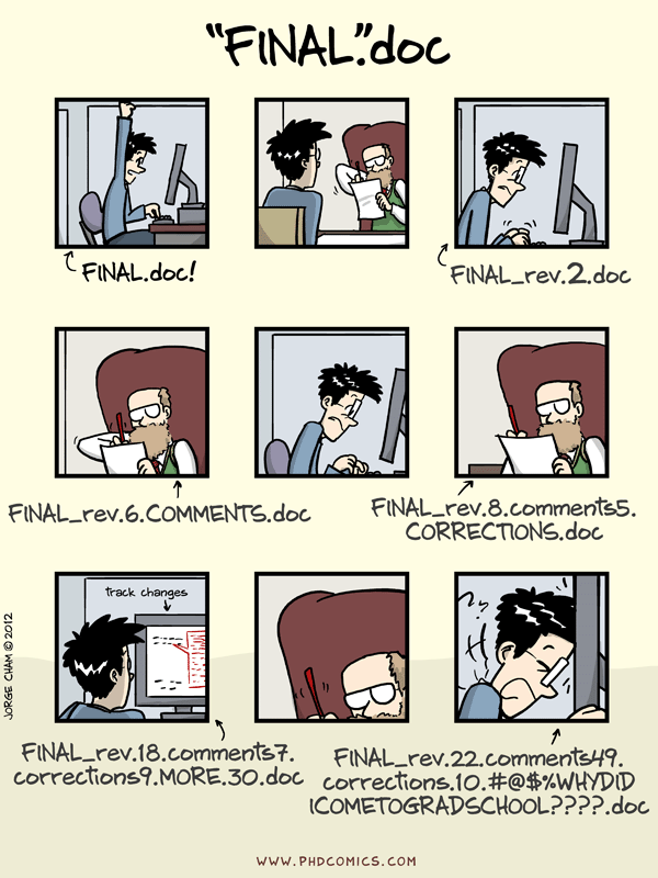 "Final".doc, par PHDcomics