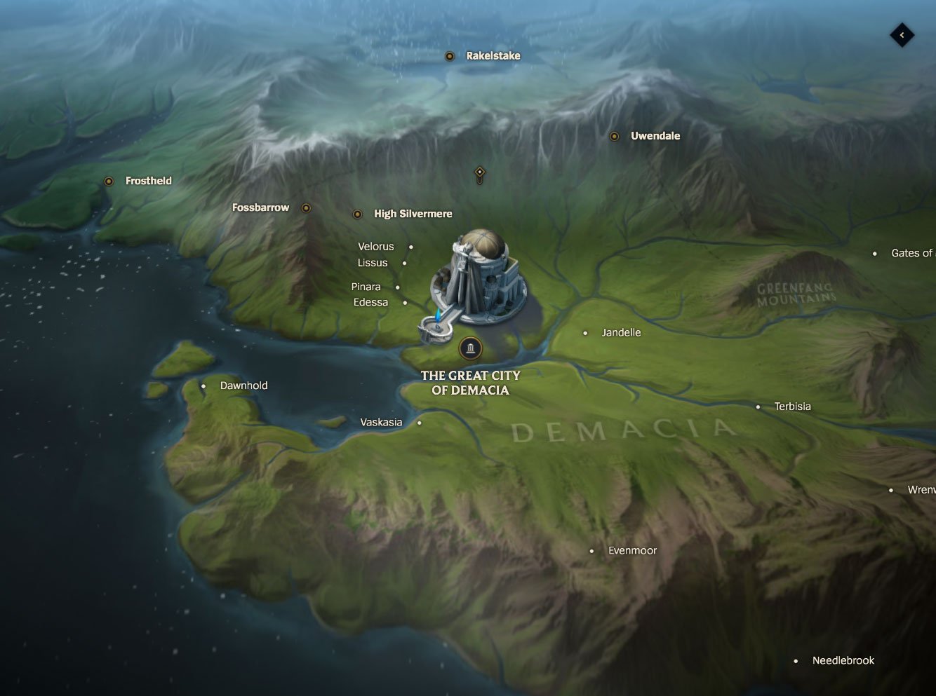 Runeterra interactive map